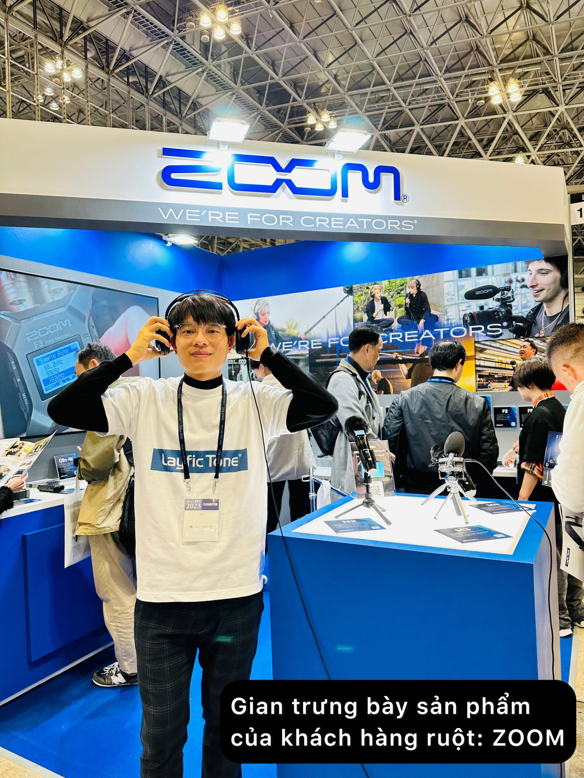 Đô Trịnh tham gia triển lãm quốc tế Inter BEE 2023